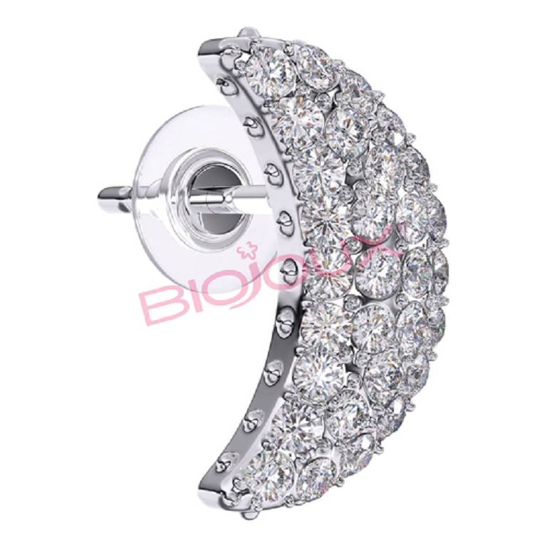 BJT259 ORECCHINI CRESC/MOON SS