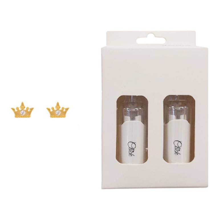 DISNEY ORECCHINO PRINC PLAC OR
