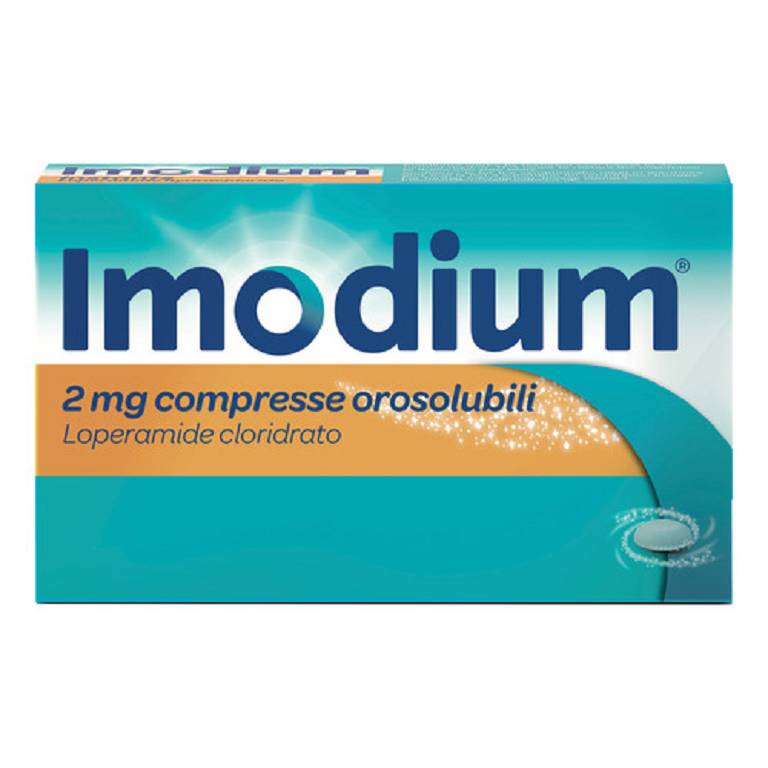 IMODIUM*12CPR OROSOL 2MG